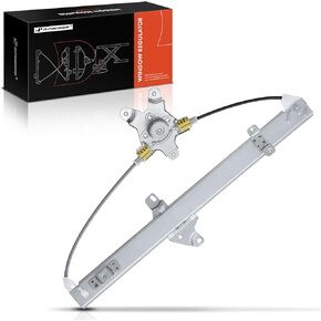 A-Premium Manual Window Regulator Compatible with Nissan Frontier 2005-2019 & Suzuki Equator 2009-2012, Rear Right Passenger Side
