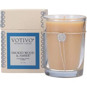Votivo Red Currant 6.8 أوقية شمعة عطرية | مزيج الشمع الصويا | جرة زجاجية فاخرة معطرة شمعة وصندوق | شموع للمنزل معطرة | حرق طويل ومرطر للغاية