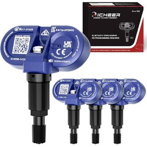 استشعار Riched Riched Bluetooth TPMS ، استبدال مستشعر مراقبة ضغط الإطارات للنموذج 3 ، النموذج Y ، النموذج S ، النموذج X 2021 2022-استبدال# 1490701-00-B ، 1490701-01-B