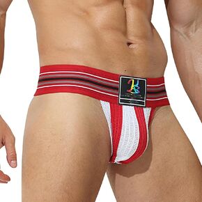 Mens Rainbow Briefs Sissy Thongs Underwear Sxey Jockstraps