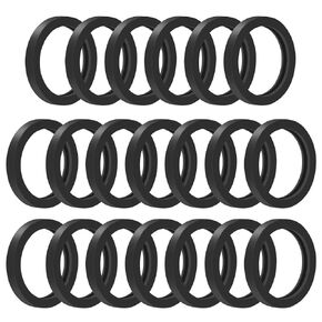 20pcs Replacement Gas Gaskets Gas Can Spout Gaskets Rubber Ring Can Gaskets Fuel Washer Seals Rubber Fuel Can Spout Seals Compatible with Most Gas Can Spout