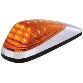 United Pacific 30675 - Truck Cab Light - 19 Amber Led Grakon 2000 Style Cab Light Kit - Amber Lens