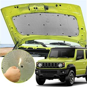 Heat Insulation Cotton Cover for Suzuki Jimny 2019 2020 2021 JB74 JB64 JB43 Engine Hood Soundproof Mat Pad Aluminum Foil Car Accessories