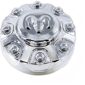 Fanchants 8.5 inches Hub Caps 1 pc Compatible with 2019-2024 Dodge Ram 2500 3500 SRW Pickup, Silver Wheel Center Caps, Center Caps for Rims, 6PG02TRMAB, 6PG02TRMAC, 86636893AA，68636895AA, 6PG02SZ0AB/C