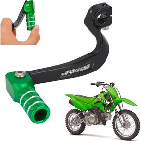 Shifter Gear Folding Shift Lever for Kawasaki KLX110 2010-2024 & KLX110L 2010-2024 Dirt Pit Bike | Replaces OEM Part 13156-0144