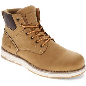 Levi's Mens Charles SH Vegan Leather Lace Up Rugged Casual Boot
