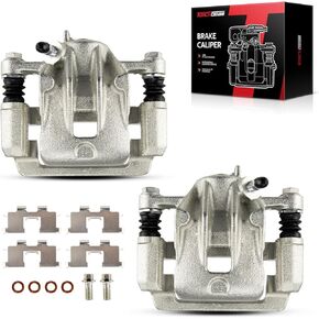 Torchbeam Rear Brake Calipers Set for Kia 2005-2010 Sportage, Hyundai 2005-2009 Tucson, Kia 2006-2010 Optima, Rear Left and Rear Right Calipers Replace # 19B3100+19B3101