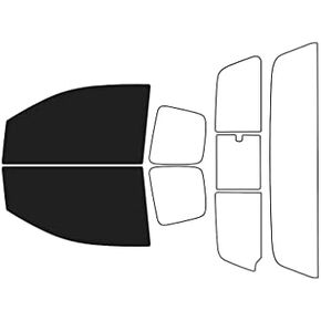 Rvinyl Window Tint Kit Compatible with Chevrolet Colorado 2015-2023 (2 Door Extended Cab) - Front Precut Kit - 20%