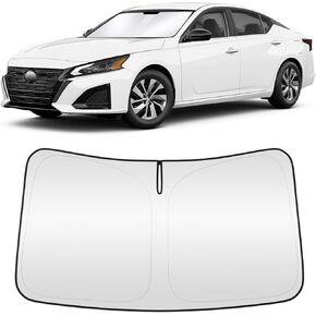 الزجاج الأمامي الظل أشعة الشمس لـ Hyund-Ai Elantra 2021-2024 2025 مخصصًا مناسبًا للطي النافذة الأمامية Sunshade Sun Bisor Protector Block أشعة UV الحفاظ على مبرد سيارتك