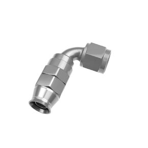 Red Horse Performance 1290-06-5-06 An 90 Degree PTFE Reusable Hose End -Clear