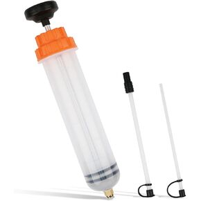 500CC Automotive Fluid Extractor, Oil Change Syringe with Hose, Suction Vacuum Fuel Car Transfer, Manual Oil Transfer Pump, Oil Extraction & Filling Pump