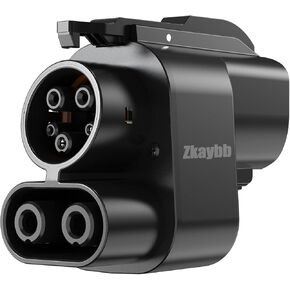 NACS to CCS Adapter, Tesla Supercharger Adapter [Max 500A, 1000V] fit for Rivian,Ford,Mustang,GM EVs,Volvo,Polestar,fit for Tesla V1/V2/V3/V4 DC