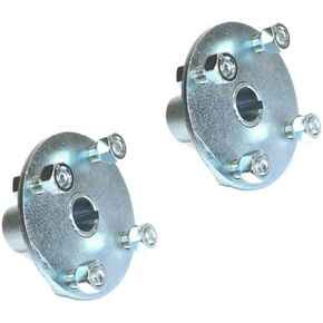 (2) 4 Lug 1" Live Axle Adapter Hubs for Go Kart Cart ATV Quad Trailer - 4" x 4"