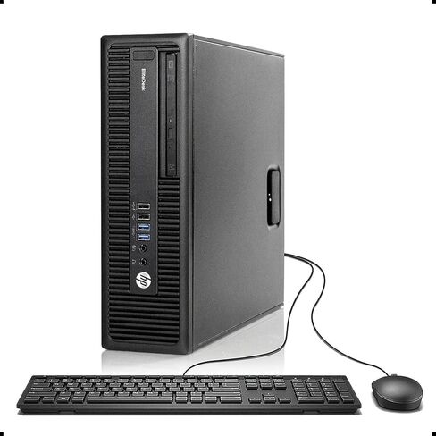 HP EliteDesk 800 G2 Business Desktop, Intel Core i7 6700 3.4Ghz, 32GB DDR4 RAM, 1TB SSD Hard Drive, Windows 10 (Renewed) in Kuwait
