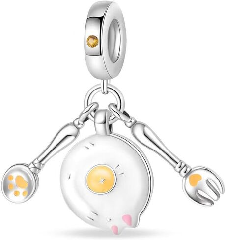 CIlight Glow-in-the-Dark Firefly Pendant Dangle 925 Sterling Silver Charms Fit for All Brand Bracelet Jewelry Gifts for Women in Saudi Arabia