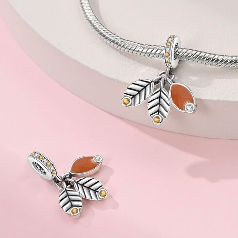 CIlight Glow-in-the-Dark Firefly Pendant Dangle 925 Sterling Silver Charms Fit for All Brand Bracelet Jewelry Gifts for Women in Saudi Arabia