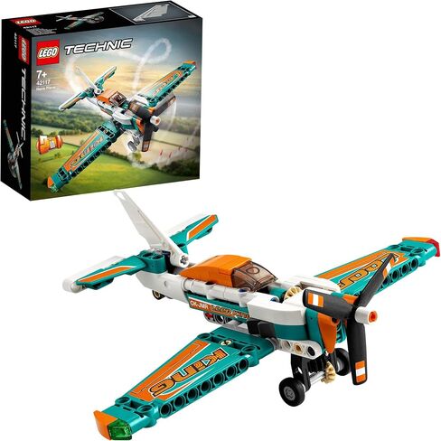 LEGO 42117 Technic Race Plane Toy to Jet Aeroplane 2 in 1 Stunt Model Building Set for Boys and Girls 7 Plus Years Old, Gift Idea in Saudi Arabia