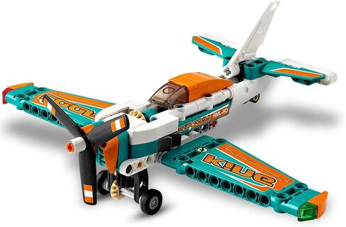 LEGO 42117 Technic Race Plane Toy to Jet Aeroplane 2 in 1 Stunt Model Building Set for Boys and Girls 7 Plus Years Old, Gift Idea in Saudi Arabia