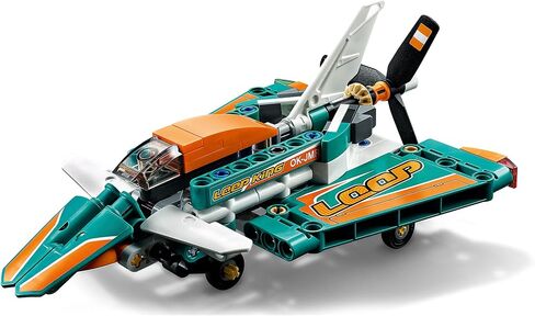 LEGO 42117 Technic Race Plane Toy to Jet Aeroplane 2 in 1 Stunt Model Building Set for Boys and Girls 7 Plus Years Old, Gift Idea in Saudi Arabia
