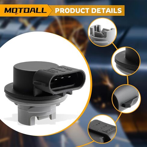 MOTOALL F17B-13411-AB Turn Signal Parking Light Socket Connector Fit for Ford Mustang GT SVT 1999-2004 Replaces# F1TZ-13411-F 3157A in Saudi Arabia