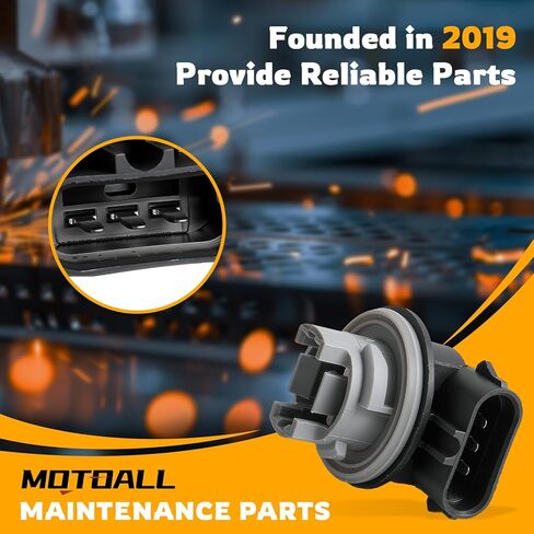 MOTOALL F17B-13411-AB Turn Signal Parking Light Socket Connector Fit for Ford Mustang GT SVT 1999-2004 Replaces# F1TZ-13411-F 3157A in Saudi Arabia
