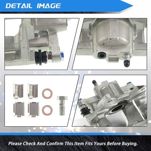 Rear Left+Right Brake Calipers Assembly Compatible For Dodge Nitro 2007-2011 For Jeep Liberty 2008-2012 For Jeep Wrangler 2007-2017 For Jeep Wrangler JK 2018 18B5046 18B5047 18-B5047 18-B5046 in Saudi Arabia