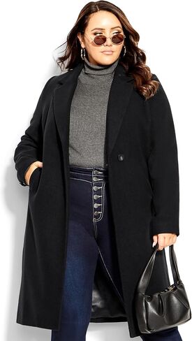 City Chic Women's Coat Size Coat - Anness Sick in Kuwait