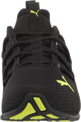 PUMA Axelion Boys Shoes Size 4, Color: Black/Silver in Saudi Arabia