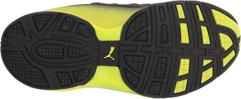 PUMA Axelion Boys Shoes Size 4, Color: Black/Silver in Saudi Arabia