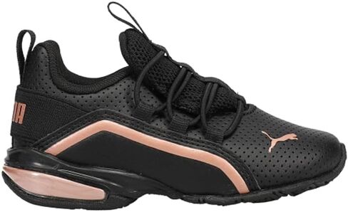 PUMA Axelion Boys Shoes Size 4, Color: Black/Silver in Kuwait