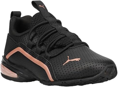 PUMA Axelion Boys Shoes Size 4, Color: Black/Silver in Kuwait