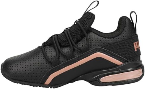 PUMA Axelion Boys Shoes Size 4, Color: Black/Silver in Kuwait
