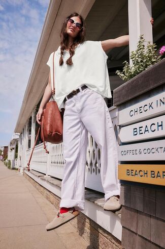 LASLULU Women's Polo Shirts Short Sleeve Oversized T Shirts Summer Casual Work Workout Gym Hiking Tops in Saudi Arabia
