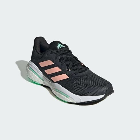 adidas Women's Solarglide 5 Grey Six/Light Flash Orange/Pulse Mint 8 B in Saudi Arabia
