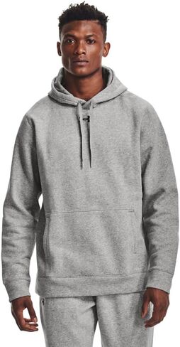 Under Armour Men's Hustle Fleece Hoodie Steeltown Gold | Black 3XL in Saudi Arabia