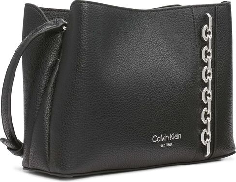Calvin Klein Adeline Triple Compartment Crossbody, Brunette in Saudi Arabia