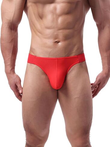 Summer Code Mens Thong G-String Underwear Stretchy Airy Under Panties Male Solid Bikini T Back Pants in Saudi Arabia