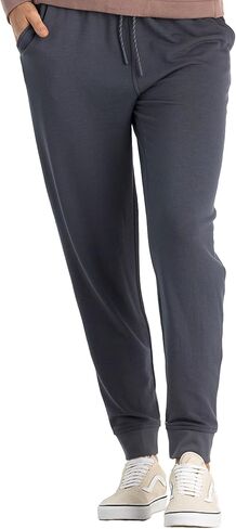 Free Fly Women’s Lightweight Fleece Jogger - Ultra Soft, Fleece-Lined Jogger Pants in Saudi Arabia