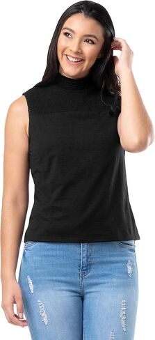 Lee Women's Smocked High-Neck Tank in Saudi Arabia