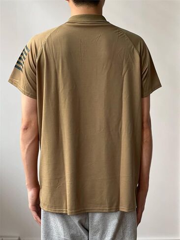 HARGLESMAN Men's 1776 Independence Day American Flag Short Sleeve Polo Golft Shirt(S-3XL) in Saudi Arabia