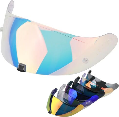 خوذة ملائمة لـ T520 ST1400 دراجة نارية Helmetr Visor R1 Air Face Schierts Presentory Protective Helment Helmet Tructed (شفاف) in Kuwait