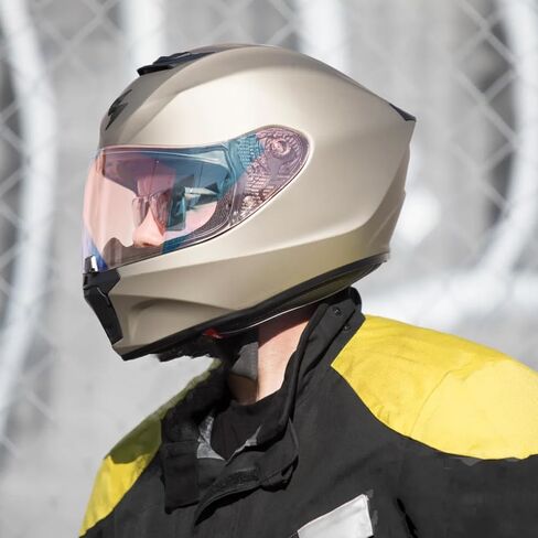 خوذة ملائمة لـ T520 ST1400 دراجة نارية Helmetr Visor R1 Air Face Schierts Presentory Protective Helment Helmet Tructed (شفاف) in Kuwait