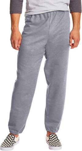 Hanes ComfortBlend Fleece Pant p650, Navy, Medium in Saudi Arabia