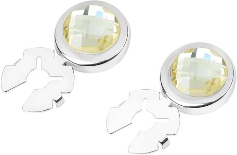 زر Crystal Cufflink يغطي ملحق زر دعوى القميص للرجال نساء in Kuwait