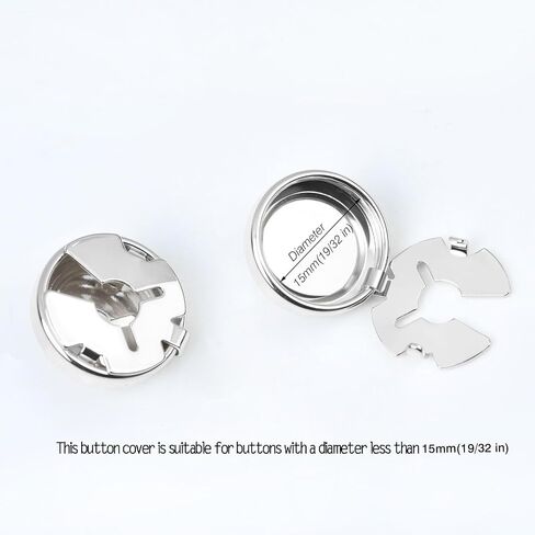 زر Crystal Cufflink يغطي ملحق زر دعوى القميص للرجال نساء in Kuwait
