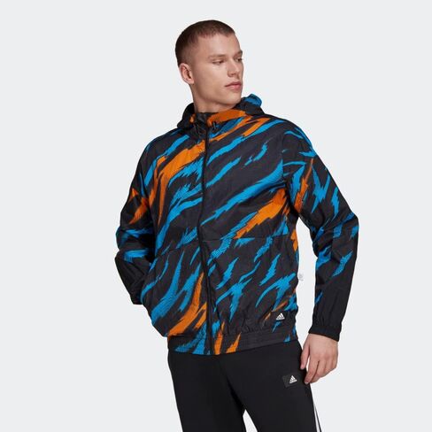 adidas Men's Trvl Tiger Camo Windbreaker in Saudi Arabia