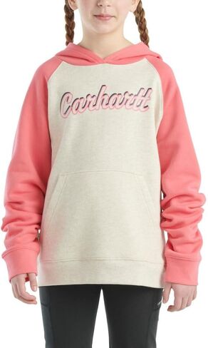 Carhartt Girls' Long-Sleeve Raglan Sweatshirt in Saudi Arabia