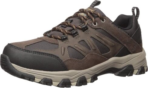Skechers Men's Selmen-Enago Trail Oxford Hiking Shoe, Black, 14 Medium US in Saudi Arabia