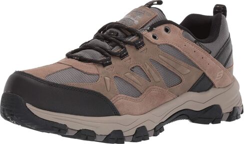 Skechers Men's Selmen-Enago Trail Oxford Hiking Shoe, Black, 14 Medium US in Saudi Arabia