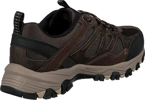 Skechers Men's Selmen-Enago Trail Oxford Hiking Shoe, Black, 14 Medium US in Saudi Arabia